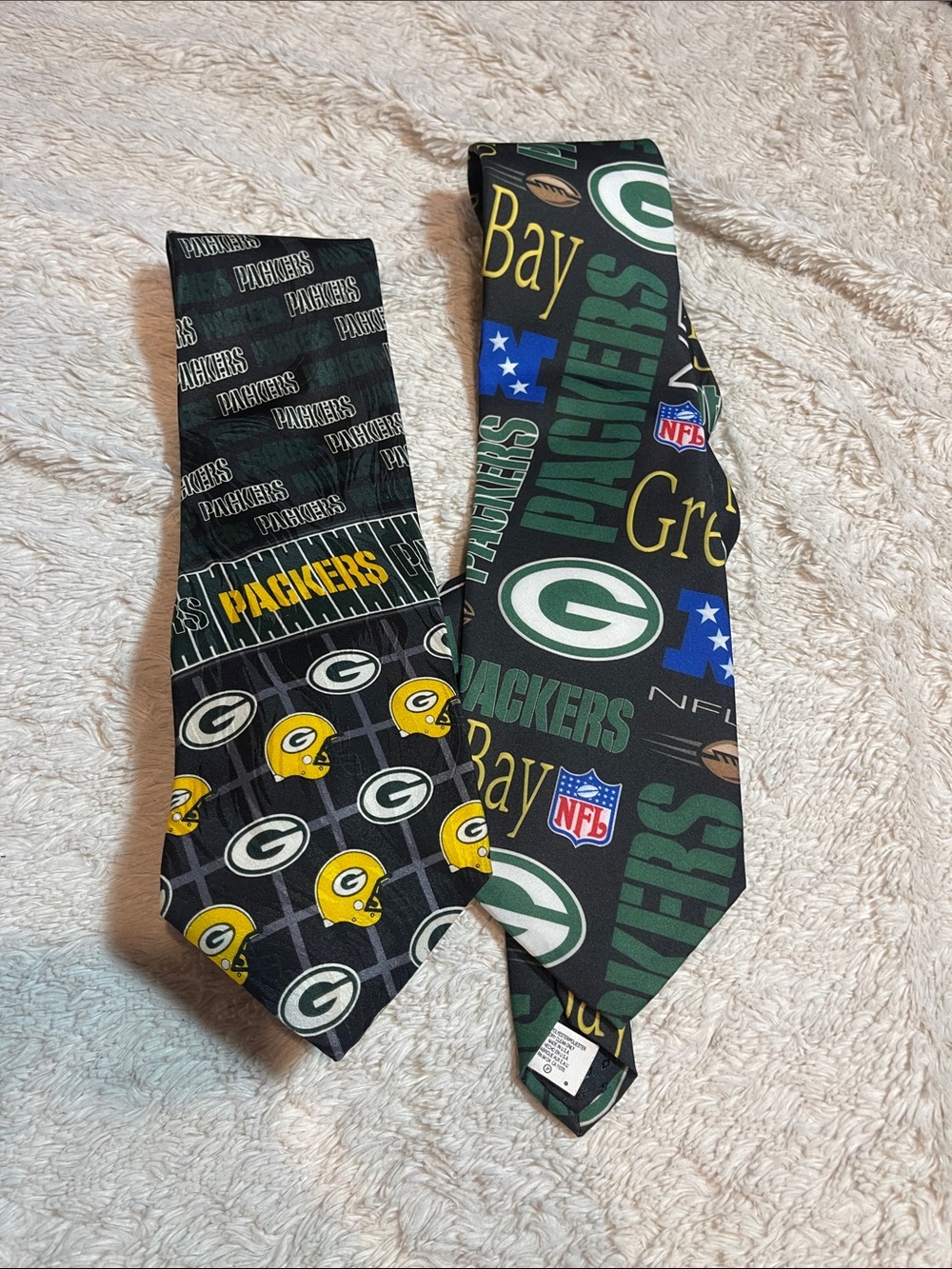Green Bay Packers NFL vintage Tie bundle
